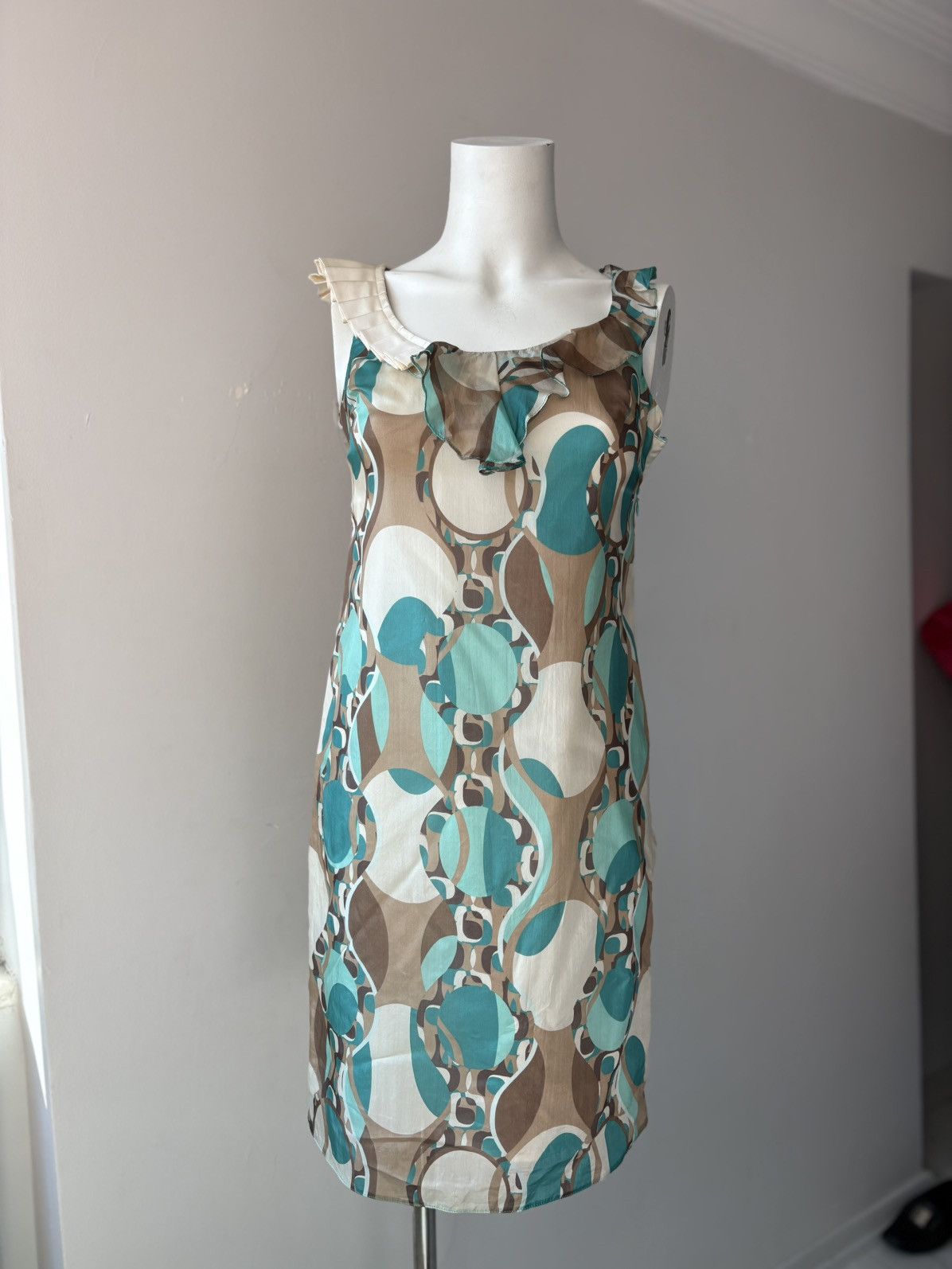 Vintage Silk dress Size S / US 4 / IT 40 - 14 Thumbnail