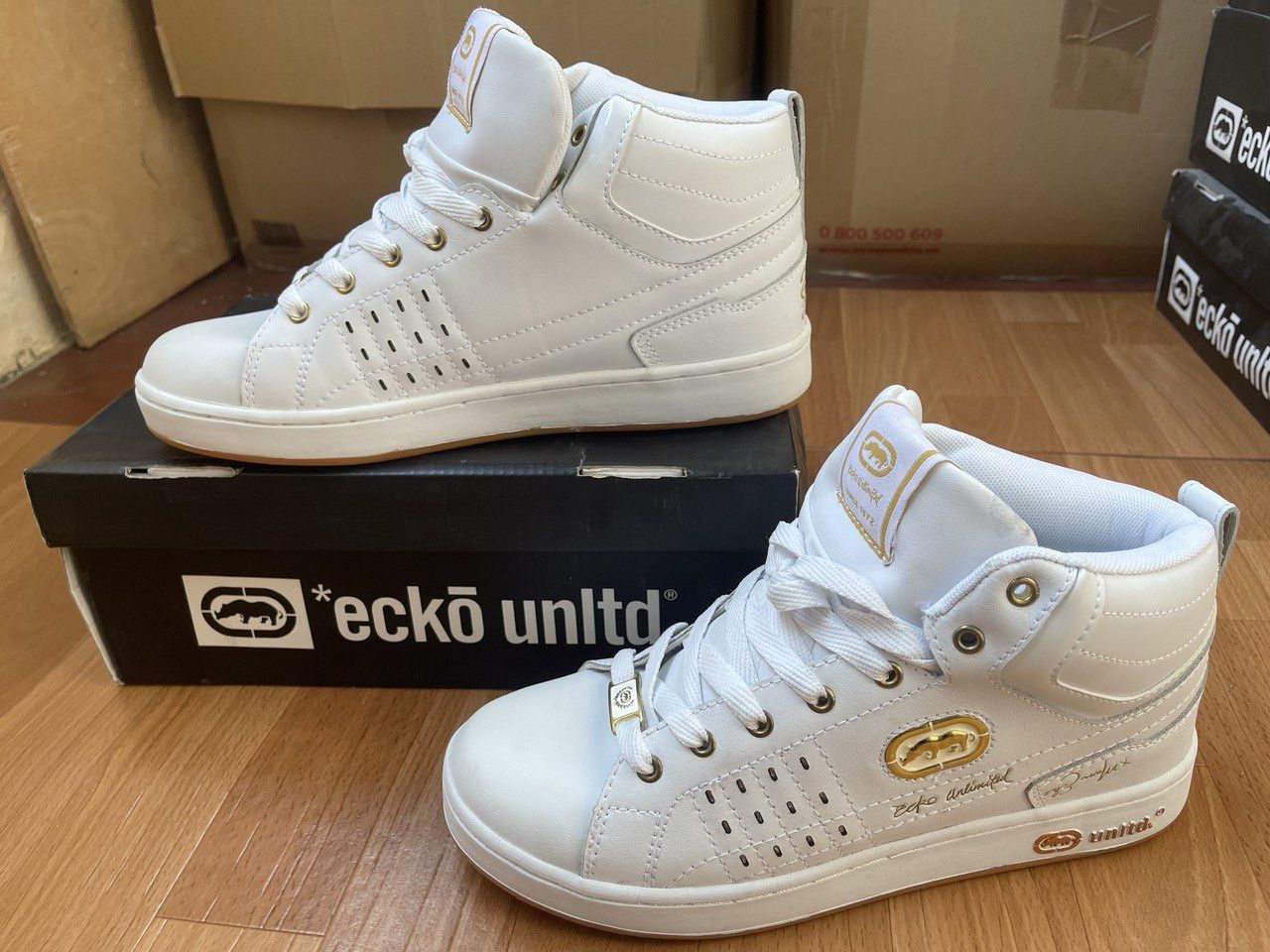 Ecko Unltd. Ecko Unltd Phranz Sneakers Shoes 2006 Vintage Hip Hop sz 9 Size US 9 / EU 42 - 4 Thumbnail