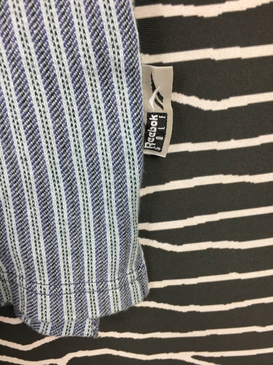 Reebok Vtg 90s Reebok Golf Retro Sportswear Striped Knit Polo Shirt Size US M / EU 48-50 / 2 - 4 Thumbnail
