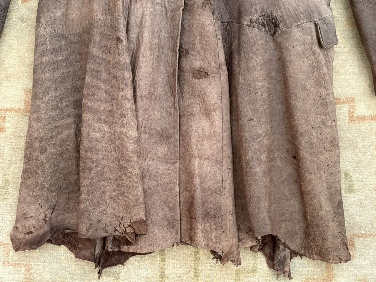 Maison MIHARA YASUHIRO Incredible Mihara Yasuhiro Sheepskin Leather Coat Size US M / EU 48-50 / 2 - 4 Thumbnail
