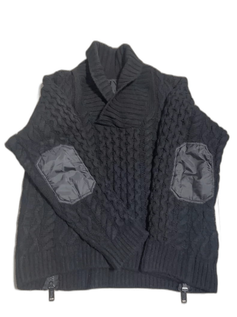 Undercover black knit zipper sweater with pockets Size US L / EU 52-54 / 3 - 1 Thumbnail