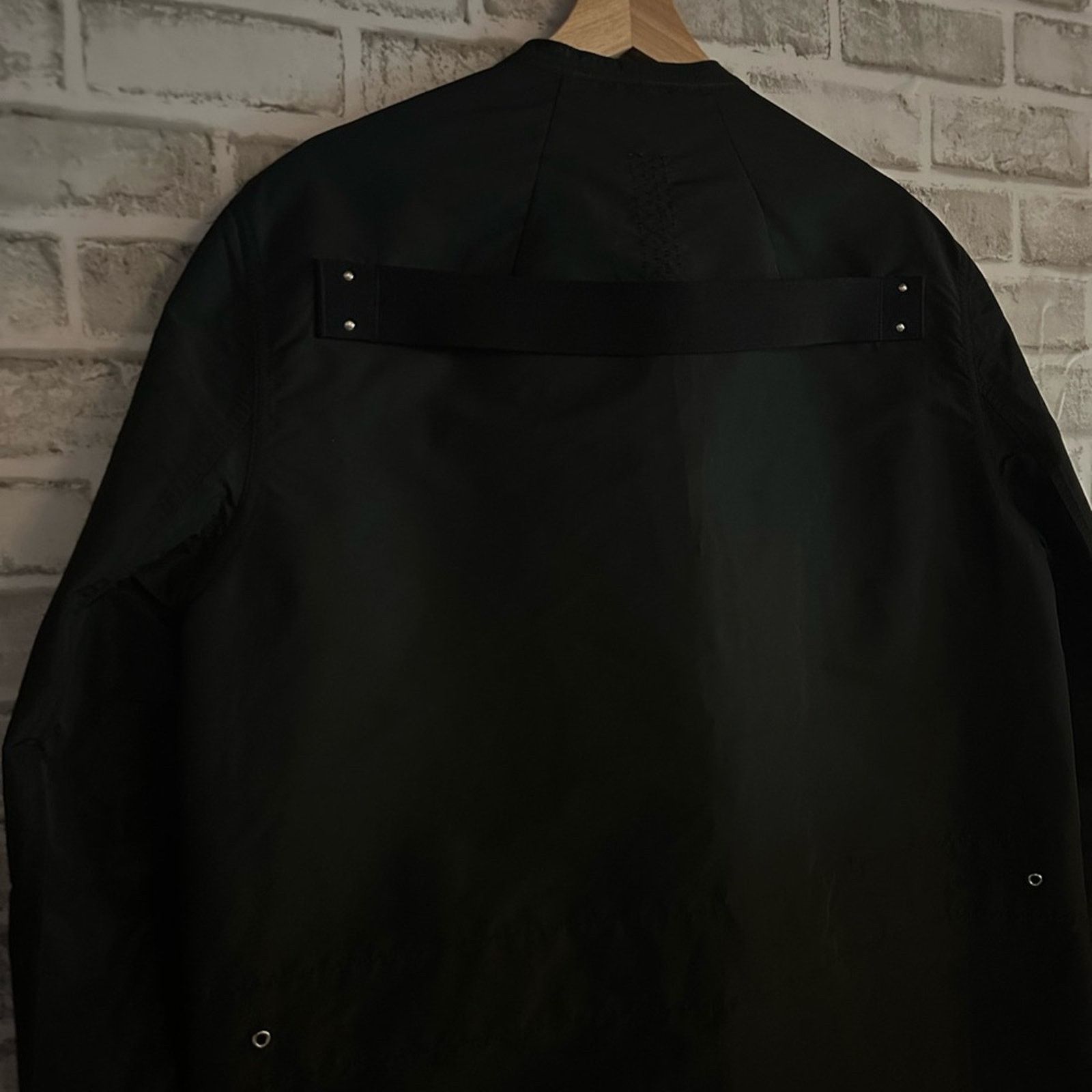 Rick Owens SS20 Tecuatl Bauhaus Jacket Black IT 50 Large Zipper Pockets Size US L / EU 52-54 / 3 - 16 Thumbnail