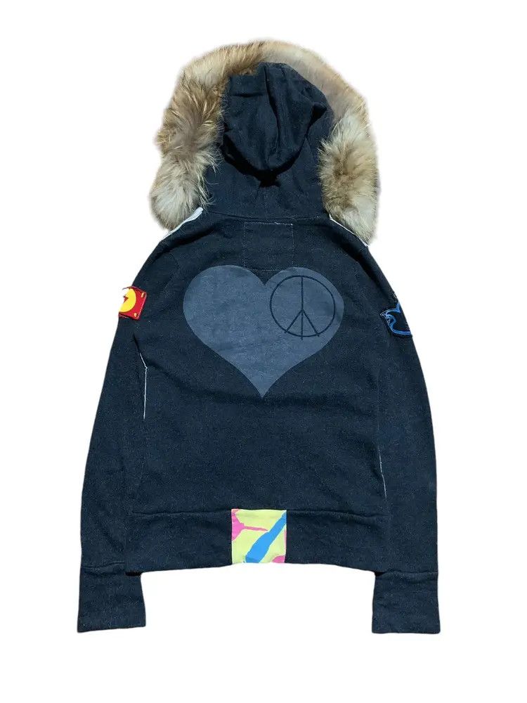 Rolland Berry Colur RBC reconstructed faux fur hoodie LBG style Size US S / EU 44-46 / 1 - 3 Thumbnail