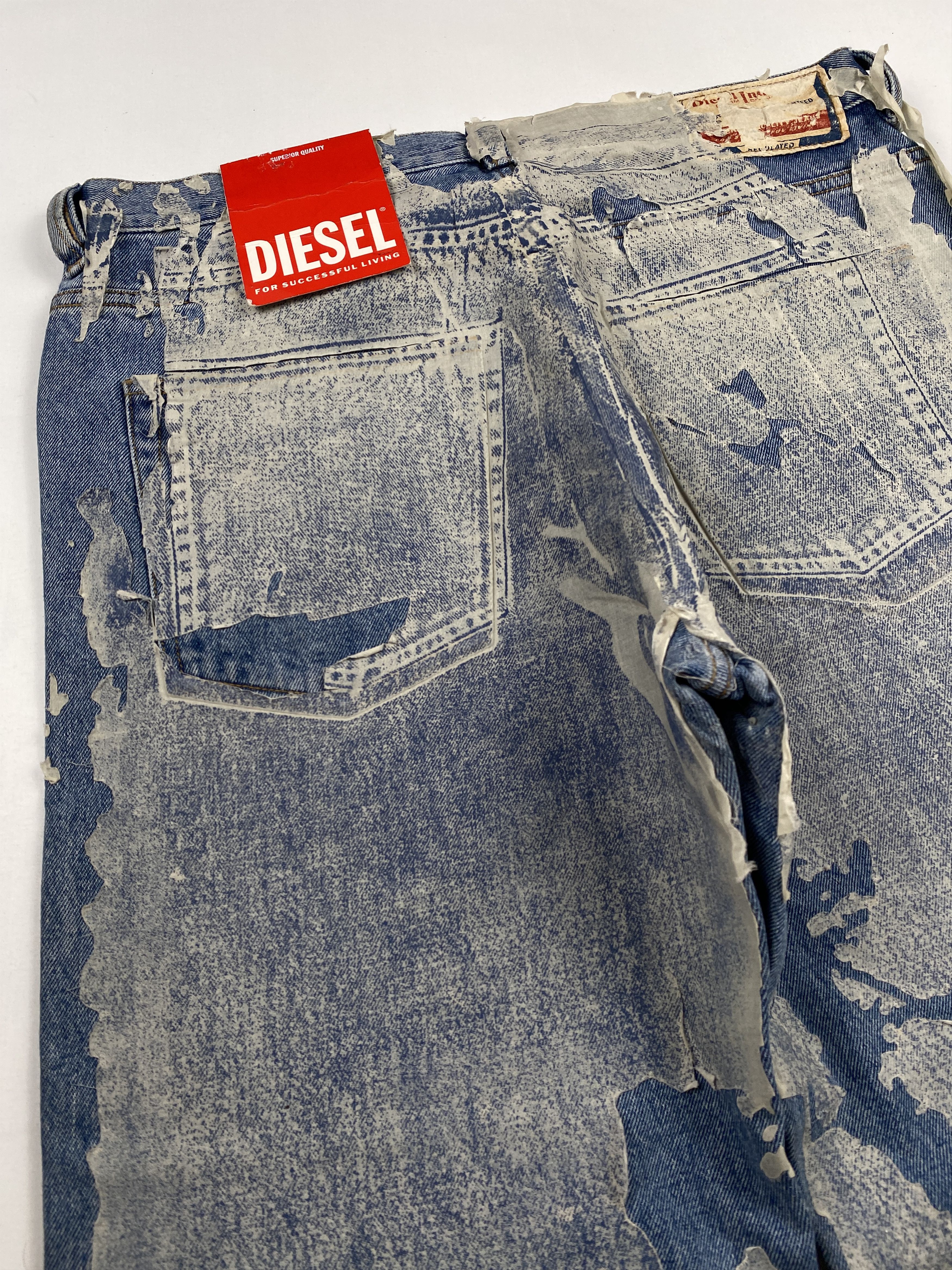 Diesel 2010 5 Pocket Denim Jeans Size US 35 - 12 Thumbnail
