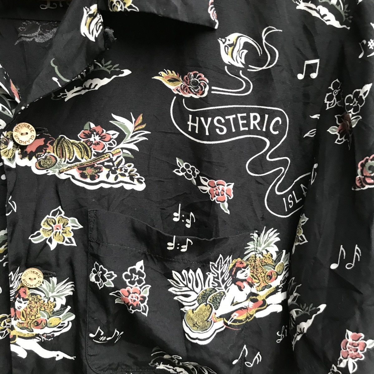 Hysteric Glamour × Japanese Brand HYSTERIC GLAMOUR hawaiian rayon shirt Size US S / EU 44-46 / 1 - 4 Thumbnail
