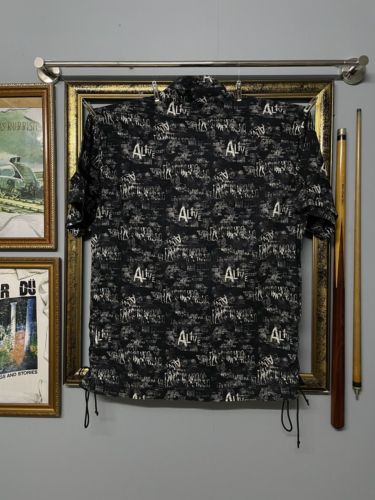 Japanese Brand Vintage 90s Japan Designer Splendid Satisfaction Punk Skull Size US M / EU 48-50 / 2 - 7 Thumbnail