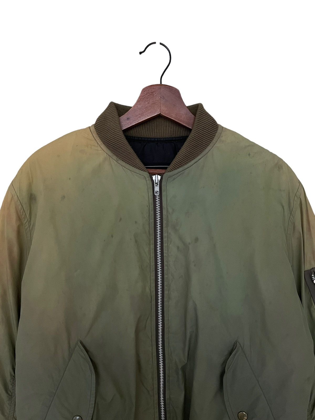 Alpha Industries Vintage Brand Alpha Industries Sun Faded Jacket 1990s Size US M / EU 48-50 / 2 - 5 Thumbnail