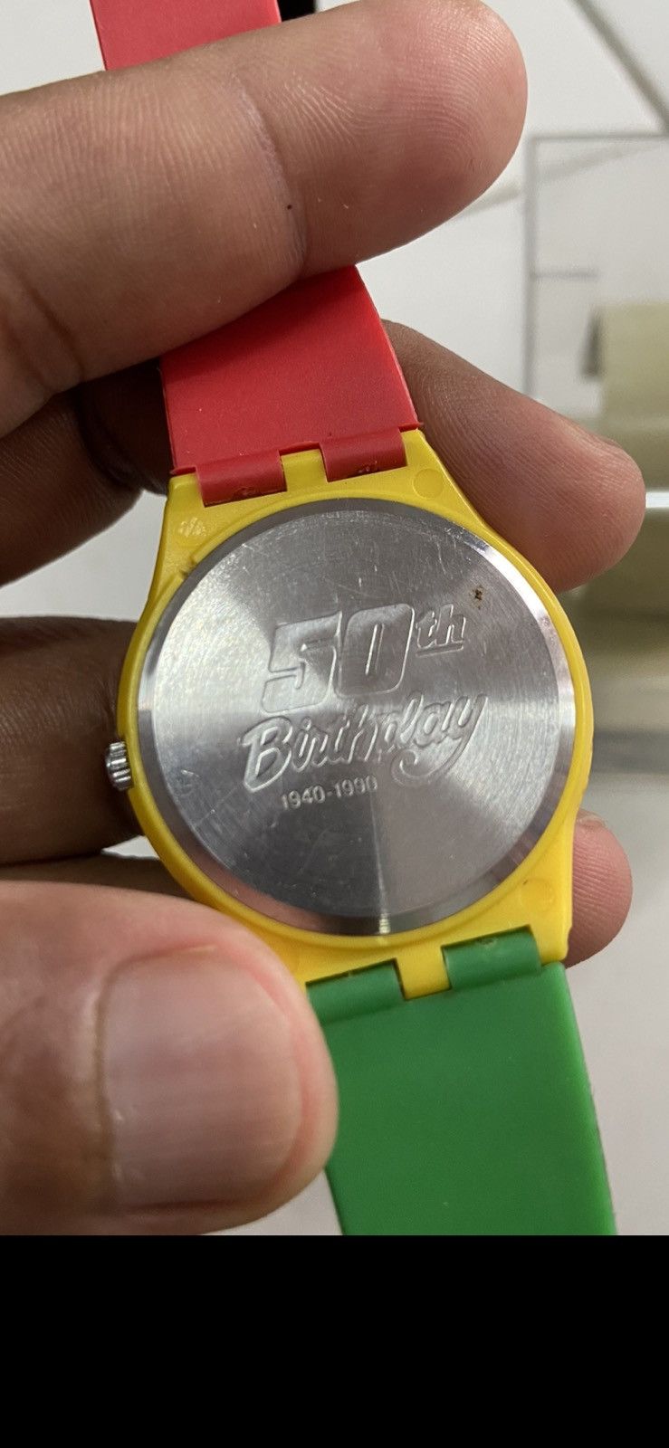 Casio × Vintage VINTAGE M&M 50TH 1990 BIRTHDAY WATCH Size ONE SIZE - 13 Thumbnail