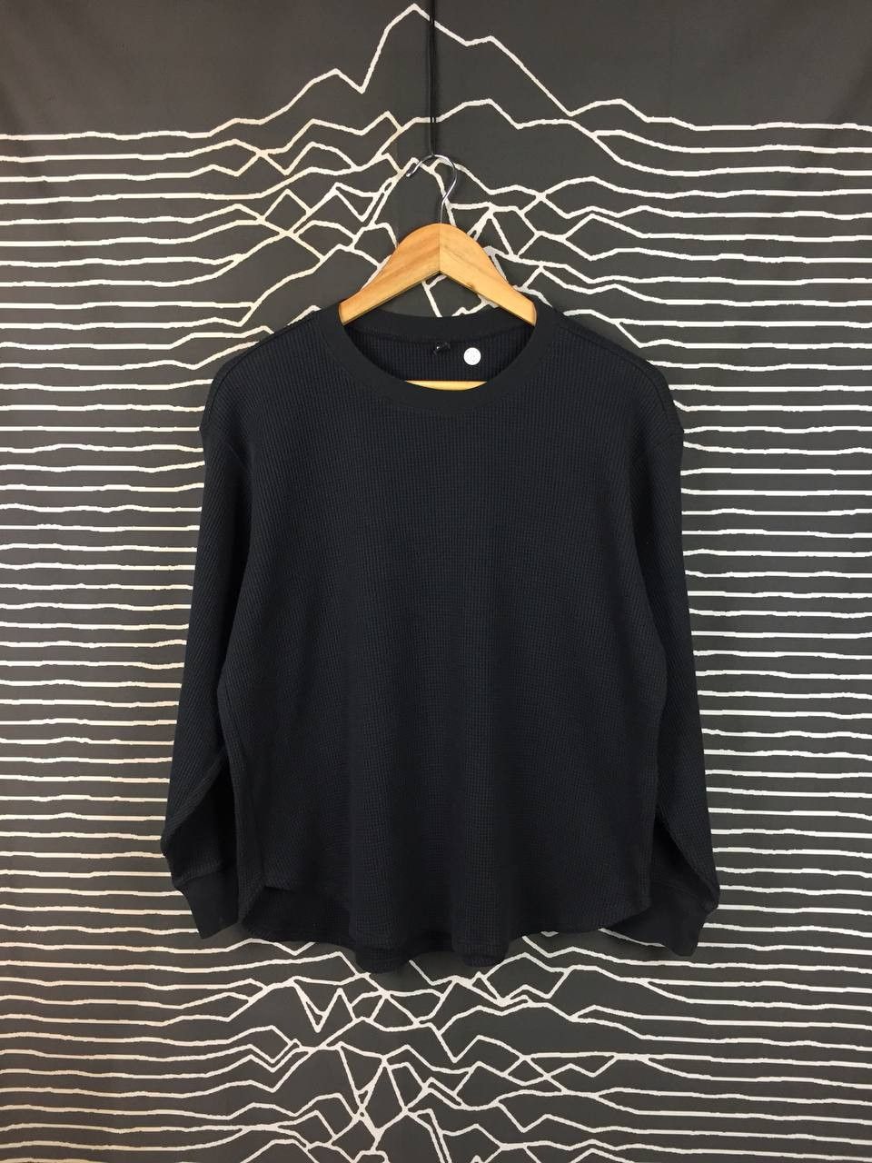 Uniqlo Uniqlo Waffle knit Crew Neck Long Sleeve Tee Size XL Size US XL / EU 56 / 4 - 2 Thumbnail