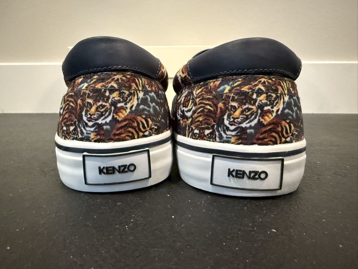 Kenzo Kenzo Paris Velvet E17 Canvas Flying Tiger Slip On Shoes Size US 11.5 / EU 44-45 - 11 Thumbnail
