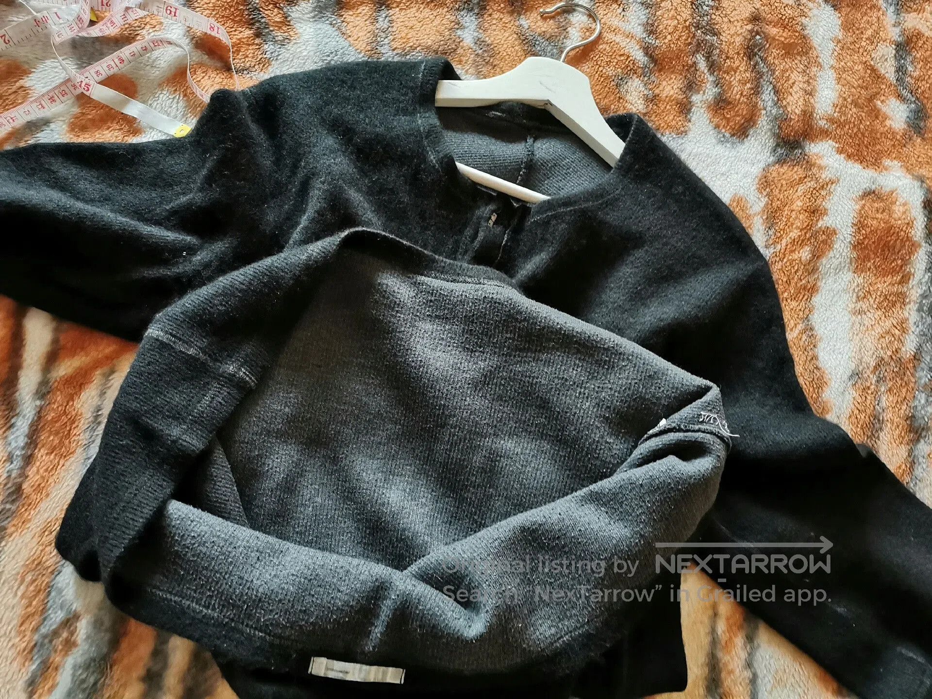 Taichi Murakami Taichi Murakami Black Cashmere Sweater. Size US L / EU 52-54 / 3 - 6 Thumbnail