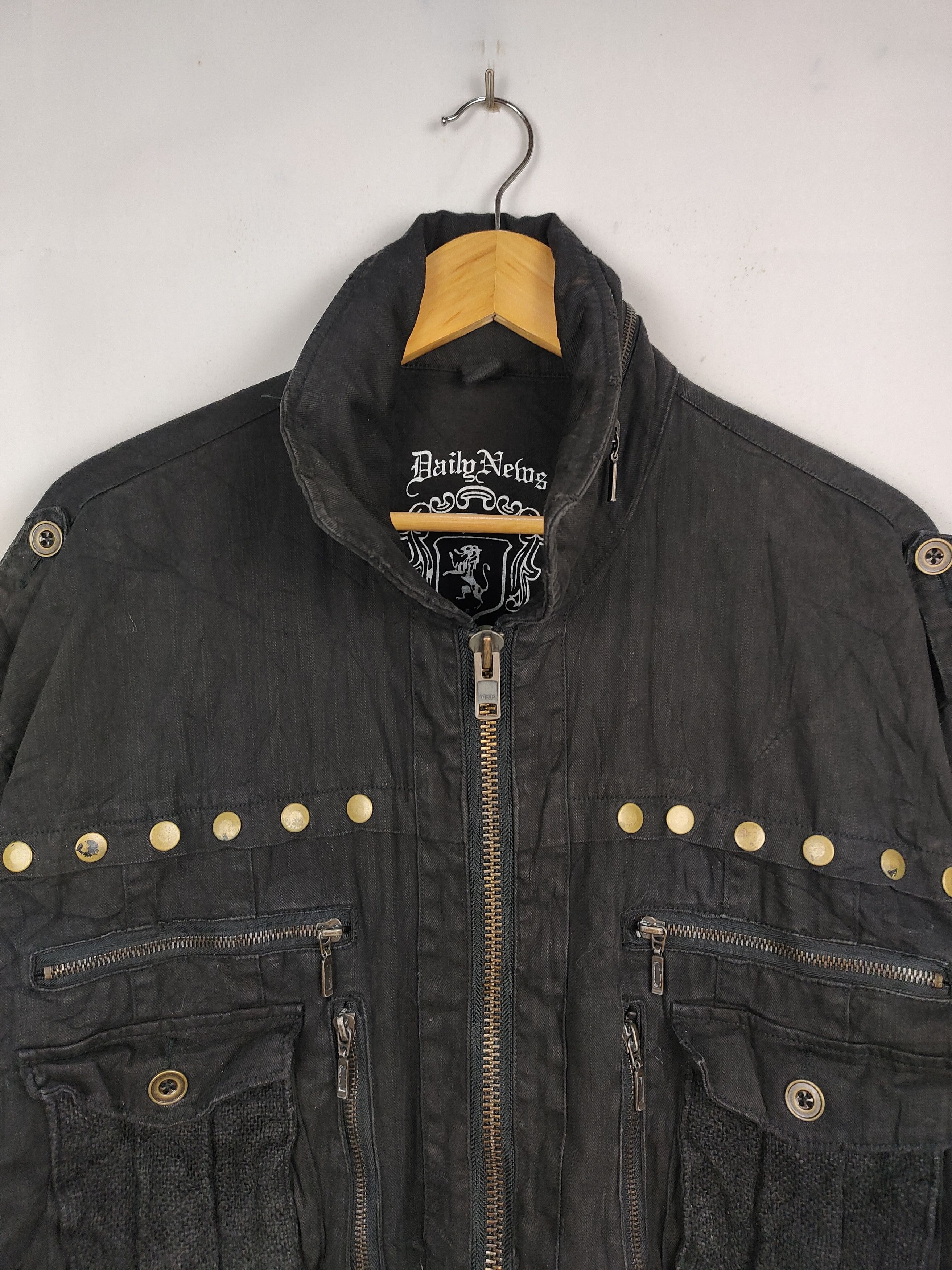 Japanese Brand Daily News Multipocket Field Jacket Punkstyle Size US XXL / EU 58 / 5 - 2 Thumbnail
