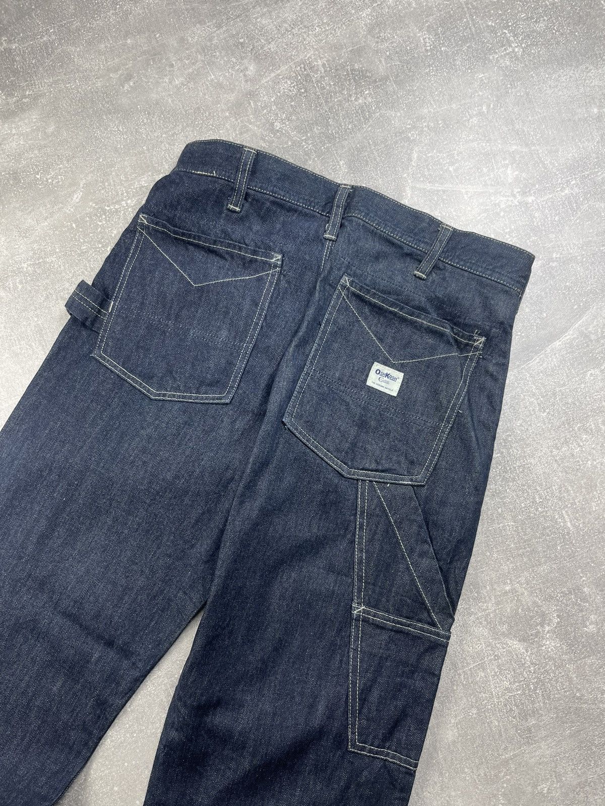 Japanese Brand × Oshkosh OshKosh B'Gosh Vintage Japanese Straight Carpenter Jeans Size US 30 / EU 46 - 2 Thumbnail