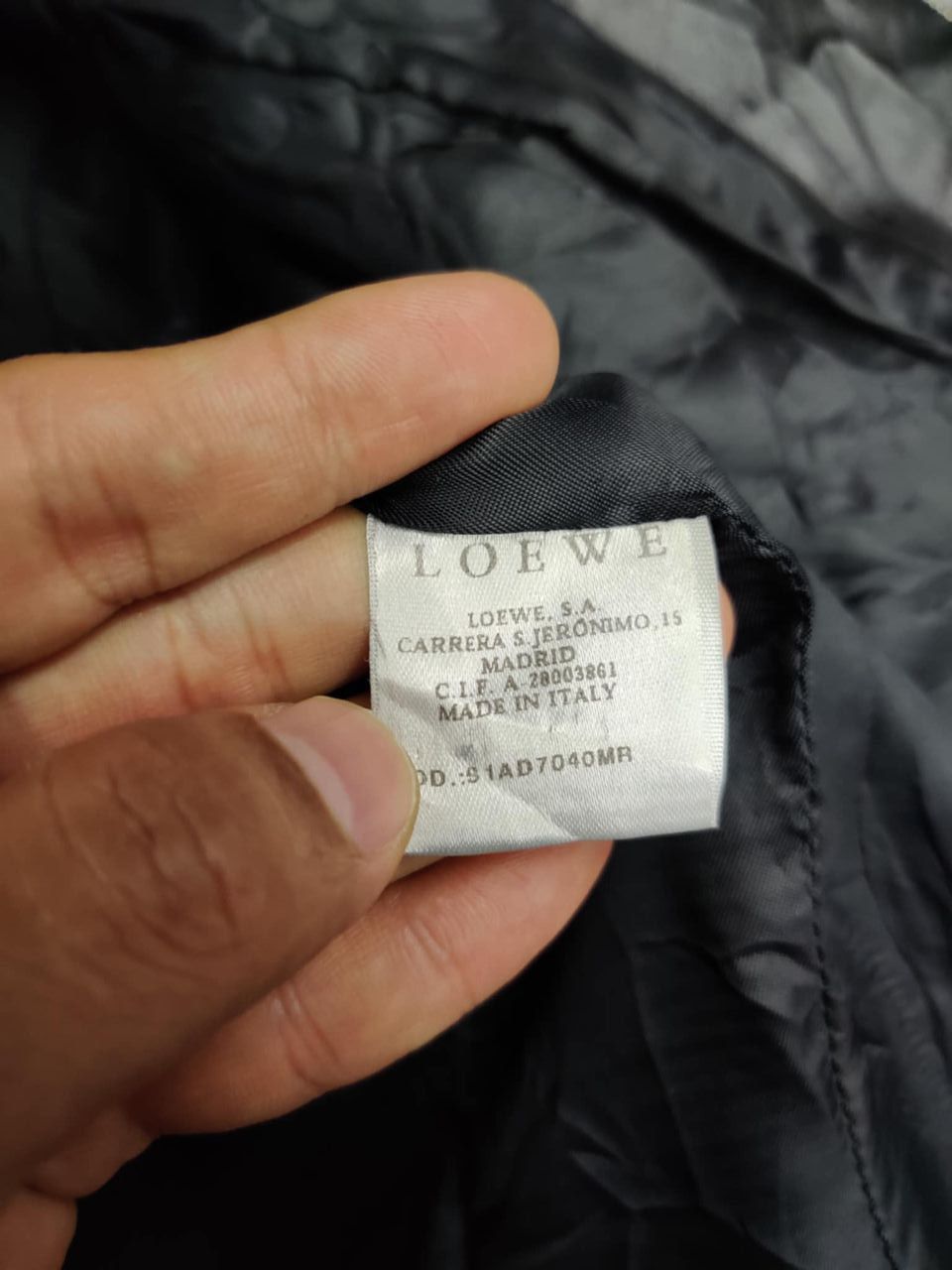 Loewe Loewe Madrid Black Leather Jacket Size US S / EU 44-46 / 1 - 12 Thumbnail