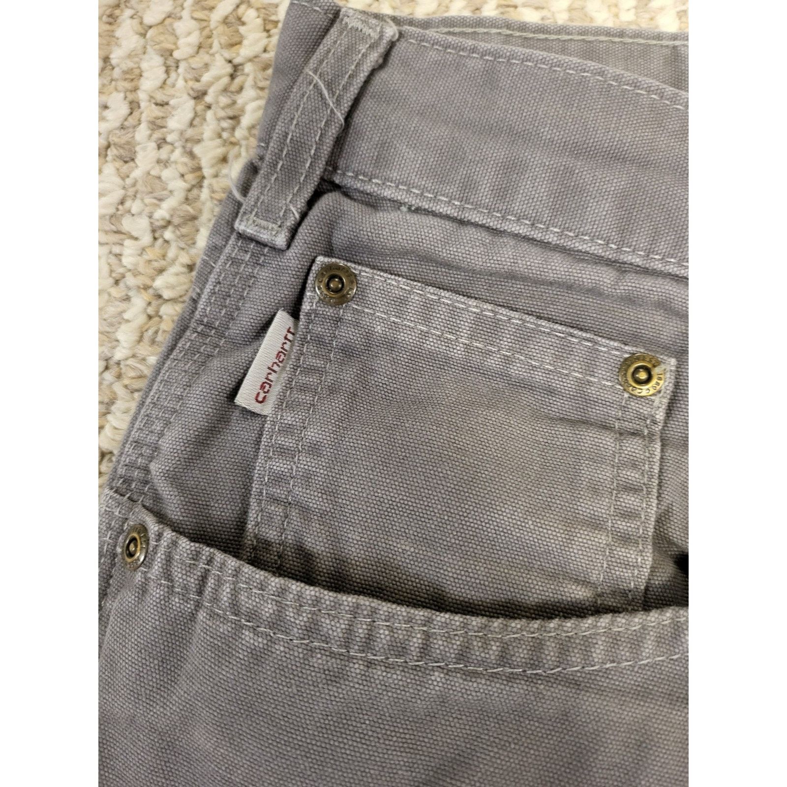 Carhartt Carhartt Grey Jeans Size 38/34 . See Pictures Size US 38 / EU 54 - 4 Thumbnail