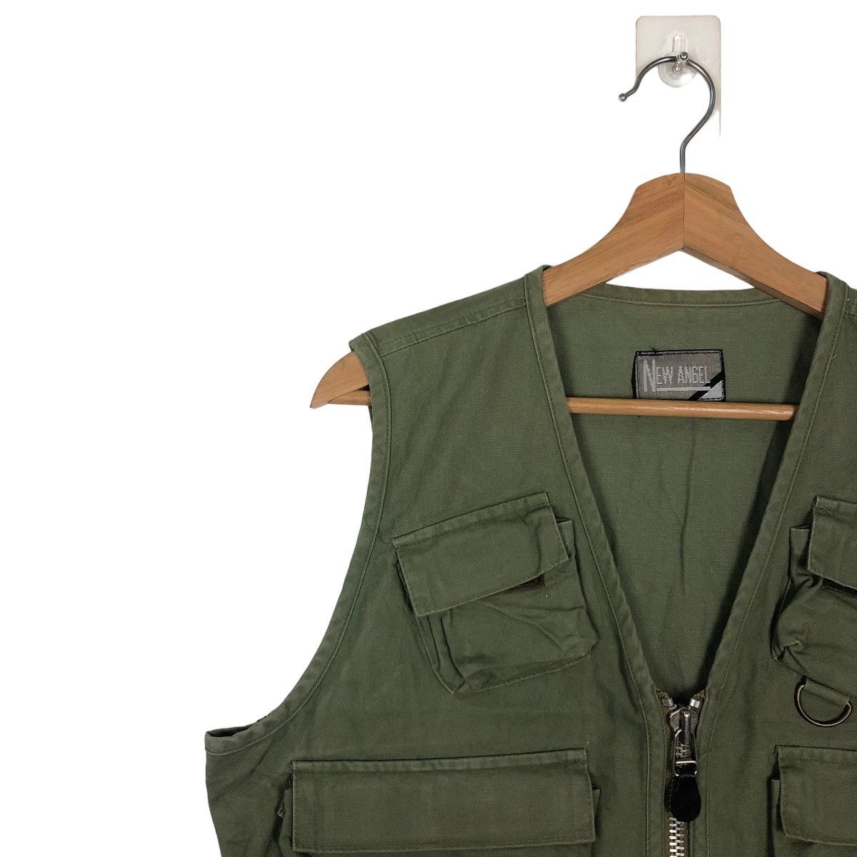 Japanese Brand 🔥90’s VINTAGE UTILITY VEST MULTI POCKET NEW ANGEL JAPAN Size US M / EU 48-50 / 2 - 6 Thumbnail