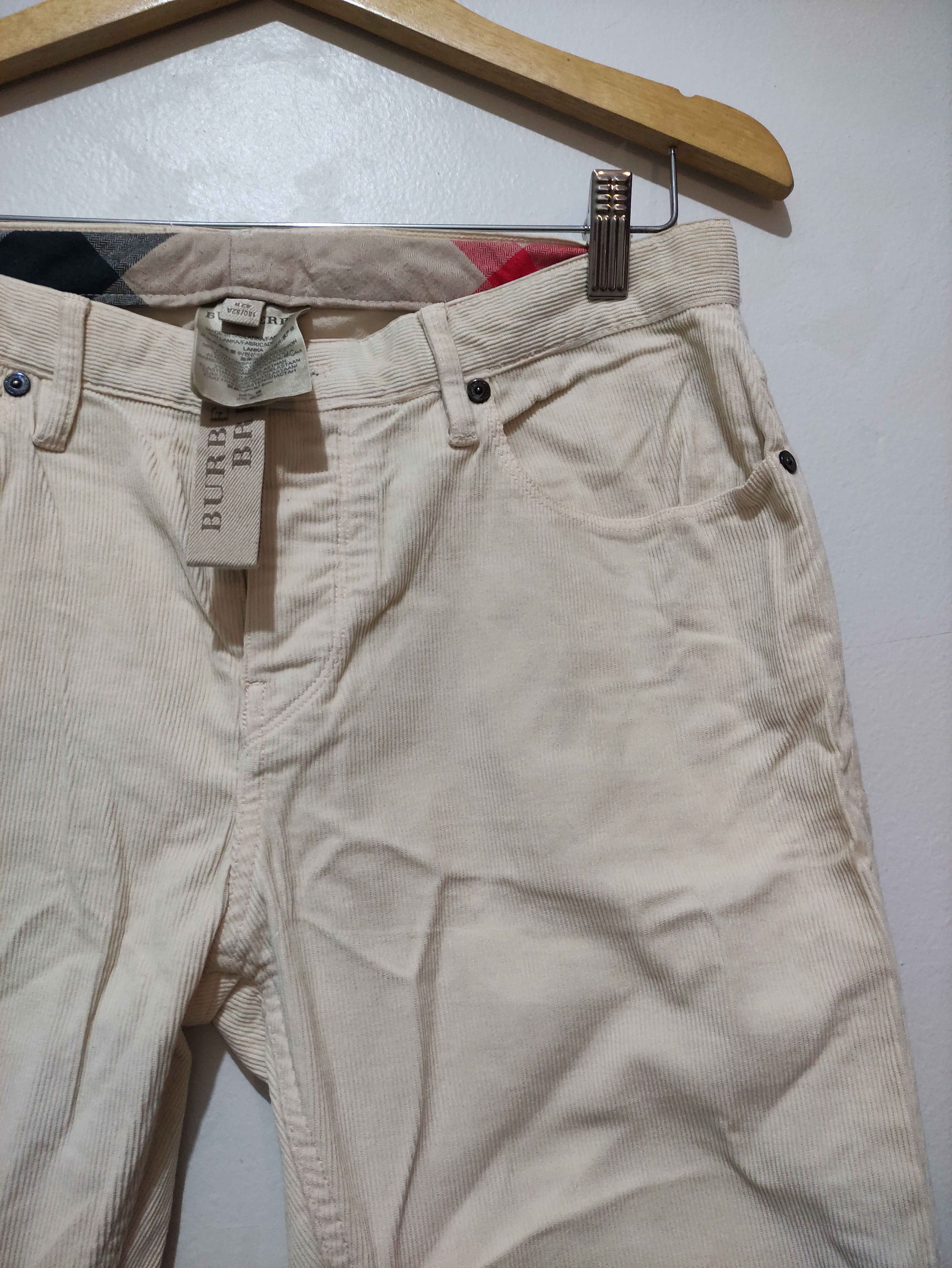 Burberry Burberry Brit Beige Corduroy Pants 32 L/M Size US 32 / EU 48 - 16 Thumbnail