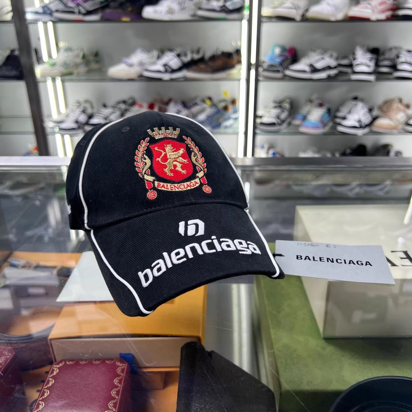 Balenciaga Balenciaga Soccer 3B MU Baseball Cap L new Size ONE SIZE - 1 Thumbnail
