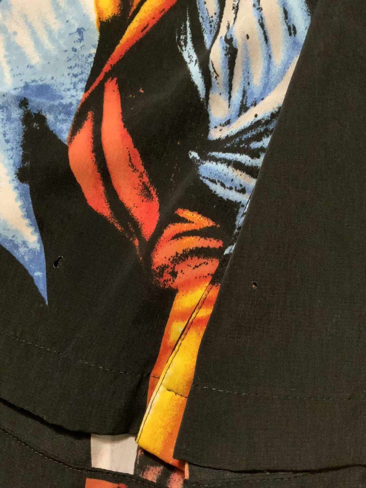 Vintage VTG 90s Y2K 2000s Anime Manga Street Fighter Sword Shirt Size US XL / EU 56 / 4 - 4 Thumbnail