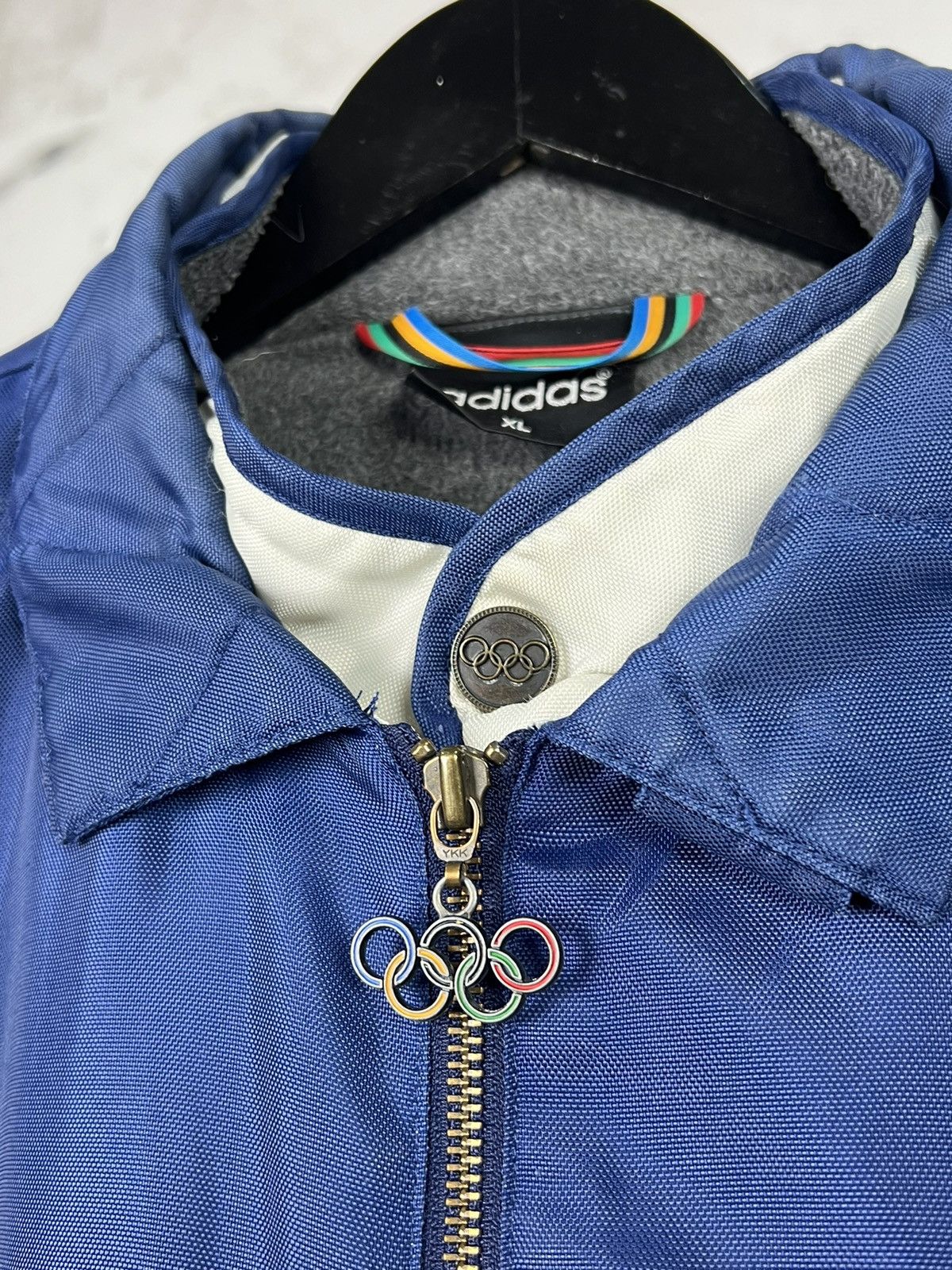 USA Olympics 1956 Vintage Adidas Olympic Games Jacket Giochi Size XL- XXL Size US XL / EU 56 / 4 - 7 Thumbnail