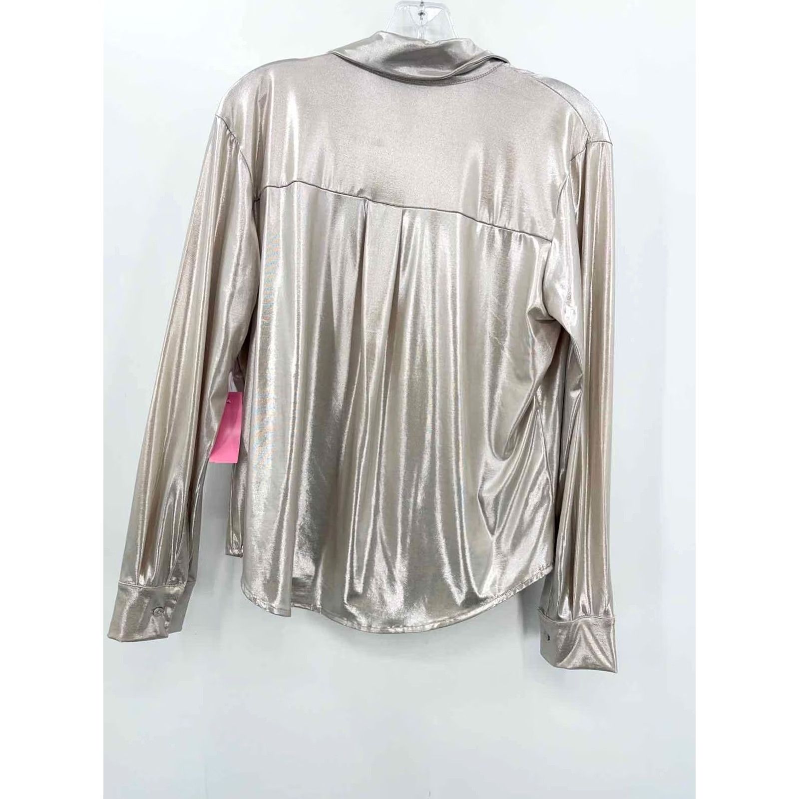 Vintage Dex Silver Medium Button Down Size M / US 6-8 / IT 42-44 - 2 Thumbnail