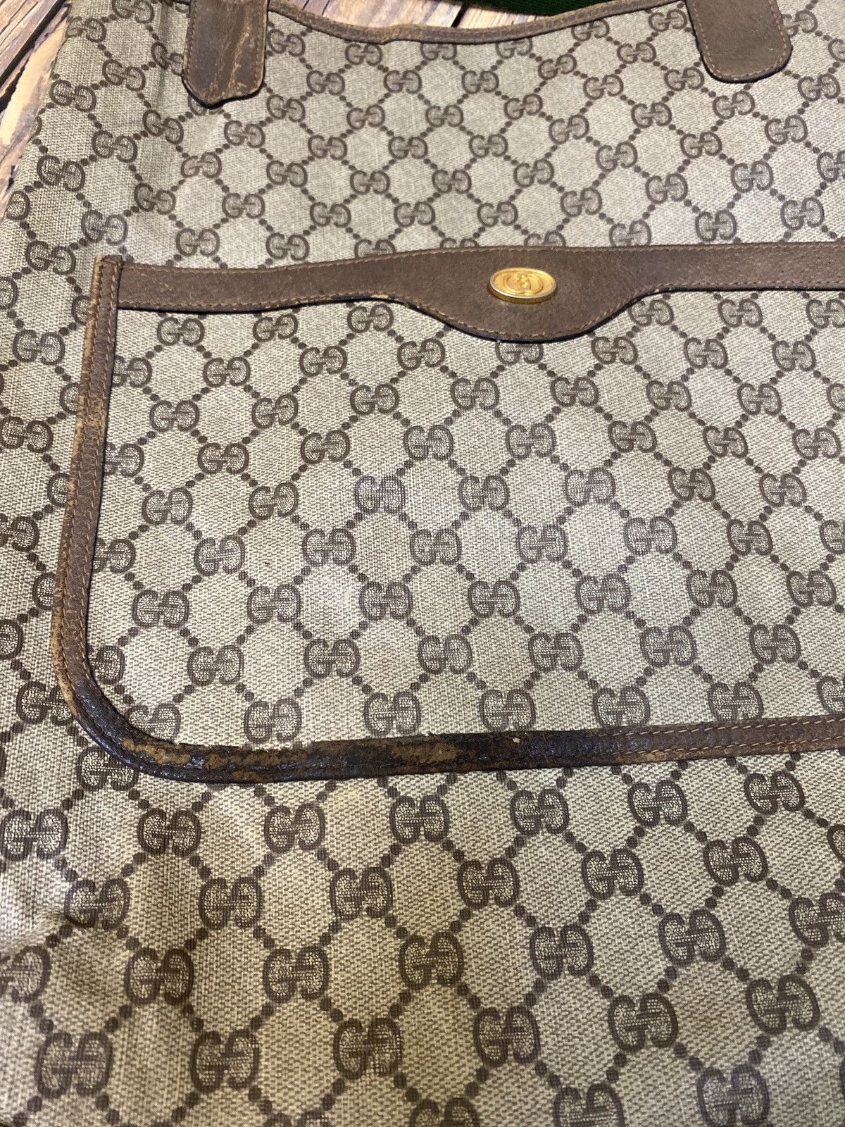 Designer × Gucci Gucci monogram tote bag Size ONE SIZE - 9 Thumbnail