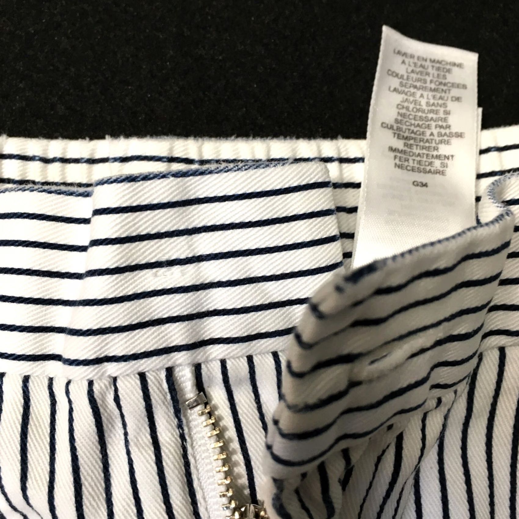 Vintage VINTAGE Russ High Waisted striped Pants Retro Wide Leg Hippy Women’s 14 Size 36" / US 14 / IT 50 - 7 Thumbnail