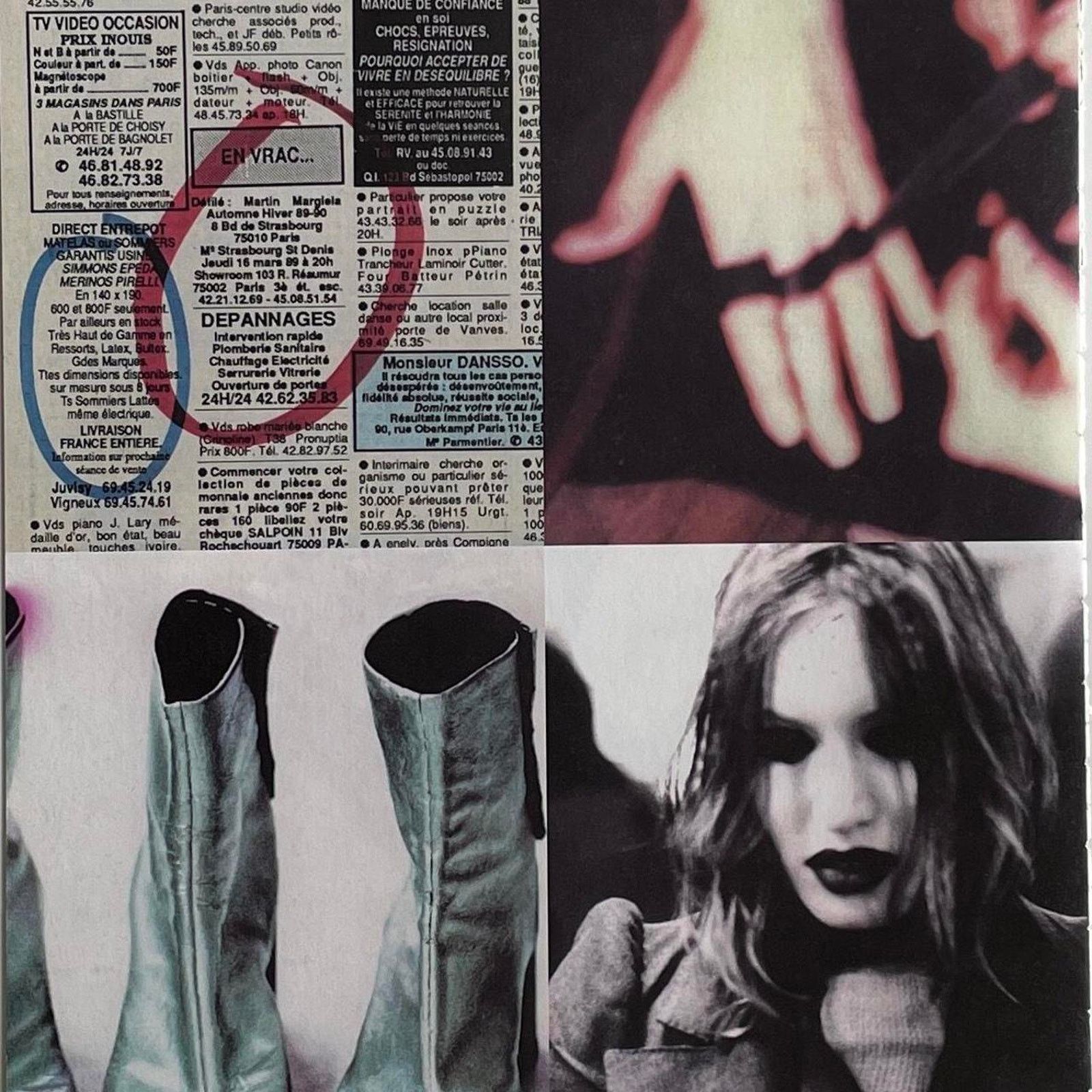 Maison Margiela × Vintage Maison Margiela Archive Fashion photo framed 9x12 Size ONE SIZE - 2 Thumbnail