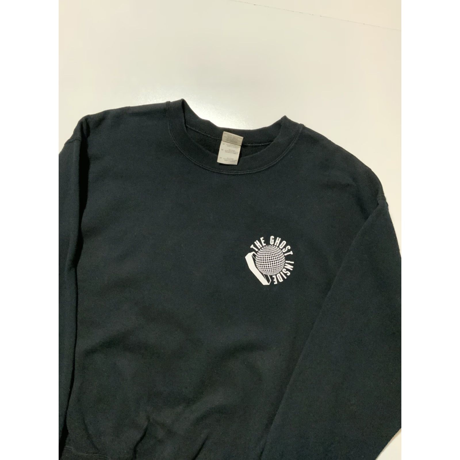 Gildan The Ghost Inside Outlive Get What You Give Metalcore Band Crewneck Sweatshirt Mens M Black MD Size US M / EU 48-50 / 2 - 3 Thumbnail