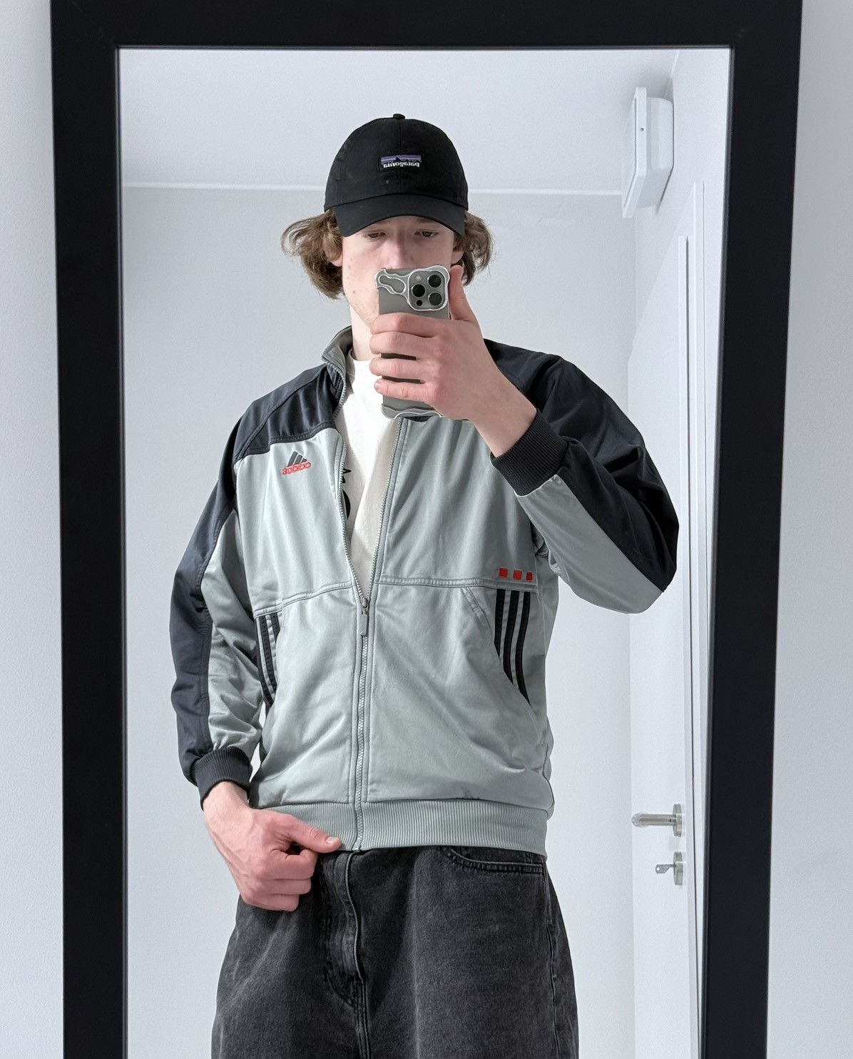 Adidas Vintage Adidas y2k avantgarde streeetwear rare track jacket Size US M / EU 48-50 / 2 - 10 Thumbnail