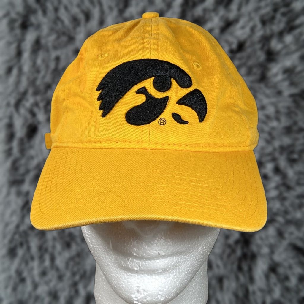 Etro Iowa Hawkeyes The Game Strap Back Embroidered Retro Logo Hat Cap Baseball Cap Men Adjustable Twill Multicolor University of Iowa Hawkeyes Size ONE SIZE - 1 Thumbnail