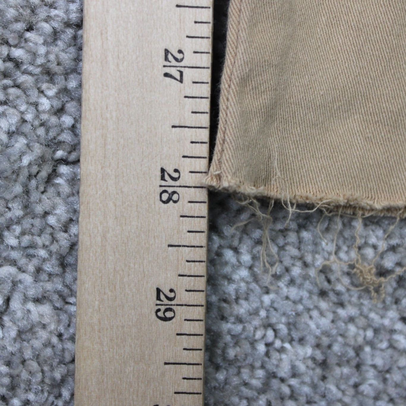 MNML MNML Jogger Pants Mens Medium Beige Drawstring Cotton Stretch Straight Leg Size US 31 - 4 Thumbnail