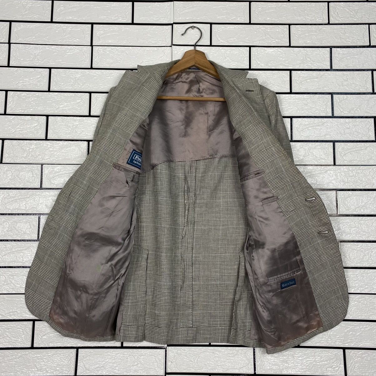 📌Polo Ralph Lauren Made in Italy Coats Tartan Design