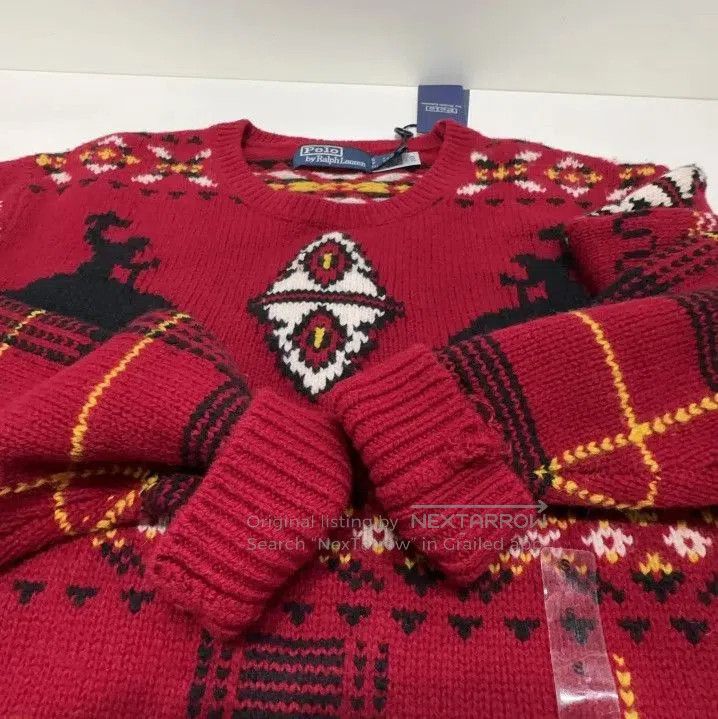 Polo Ralph Lauren Polo Ralph Lauren Logo Embroidered Loose Sweater. Size US S / EU 44-46 / 1 - 7 Thumbnail