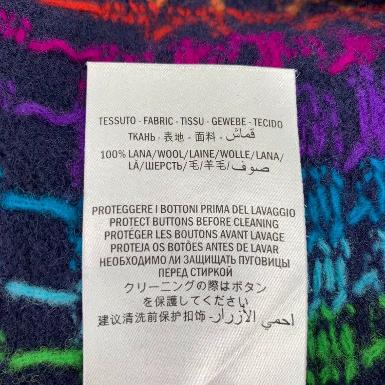 Gucci Gucci Color-blocked logo letter rainbow full-print wool rou Size US S / EU 44-46 / 1 - 7 Thumbnail