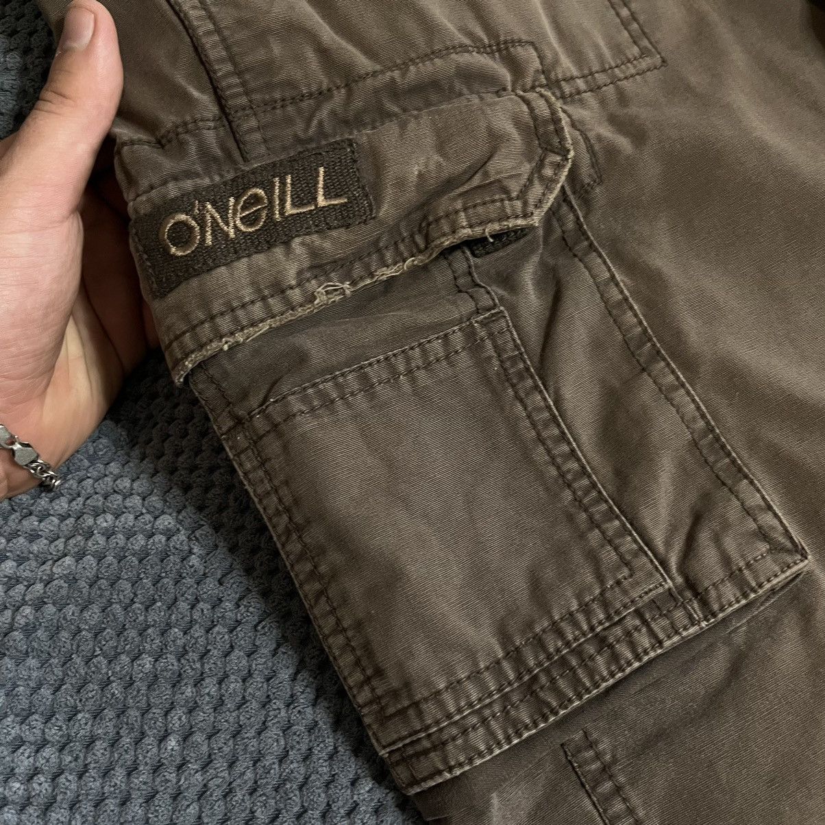 O'Neill × Vintage Crazy Y2K Oneill cargo Jorts Baggy Skater Shorts Size US 34 / EU 50 - 3 Thumbnail