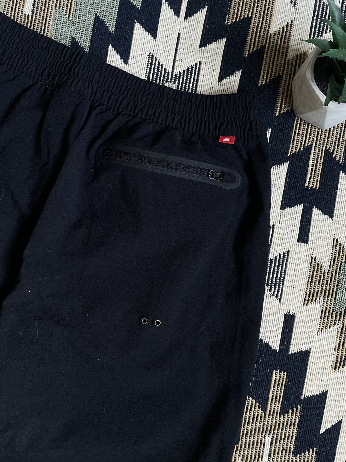 Nike × Vintage Vintage Nike Nylon Drill Black Jogger Pants Size US 34 / EU 50 - 6 Thumbnail
