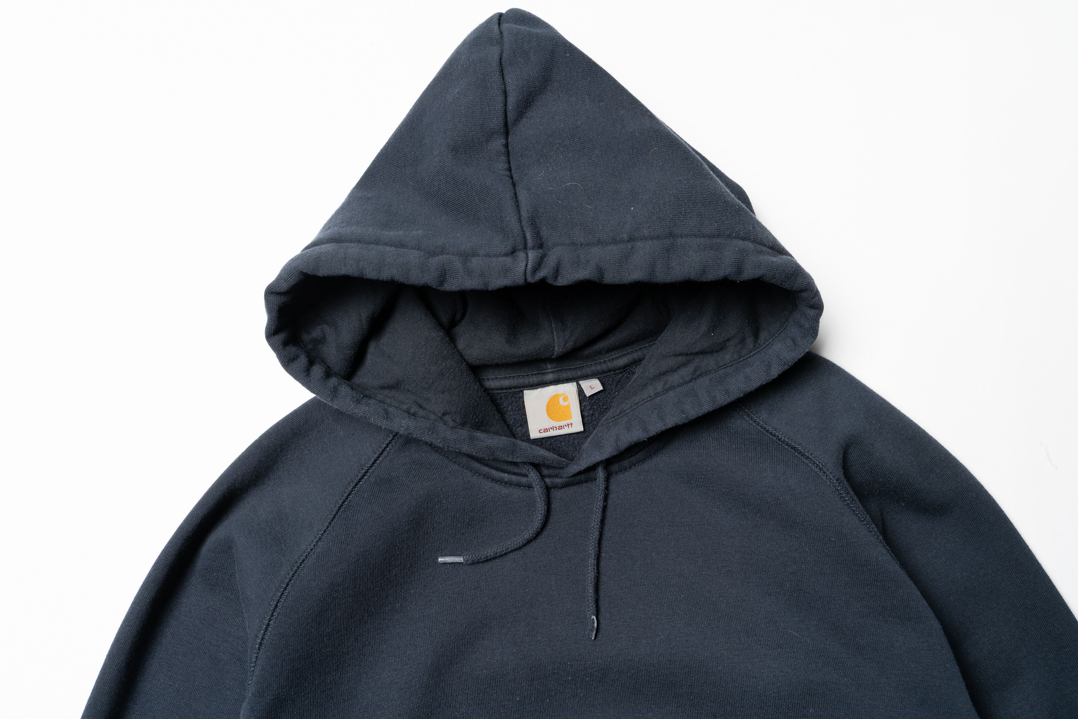 Carhartt Wip 🔵 CARHARTT Hooded Chase Sweat Baggy Fit Navy Small Logo Y2K Size US L / EU 52-54 / 3 - 2 Thumbnail