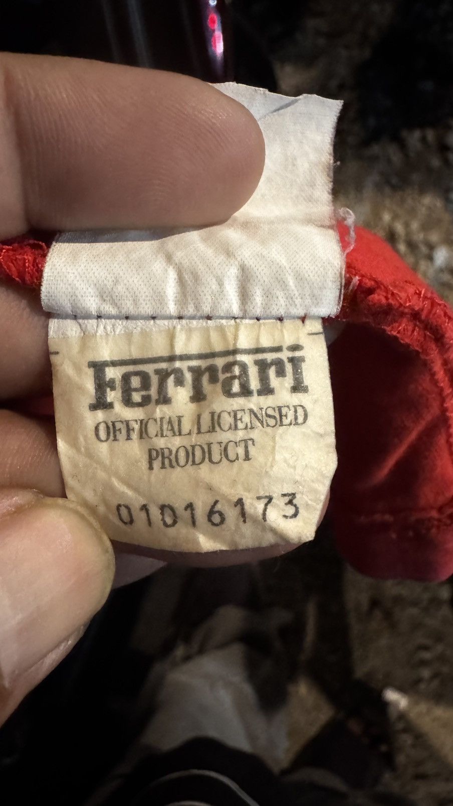 Sports Specialties Vintage Sunfaded & Distressed 1999 Ferrari World Champion Size US M / EU 48-50 / 2 - 8 Thumbnail