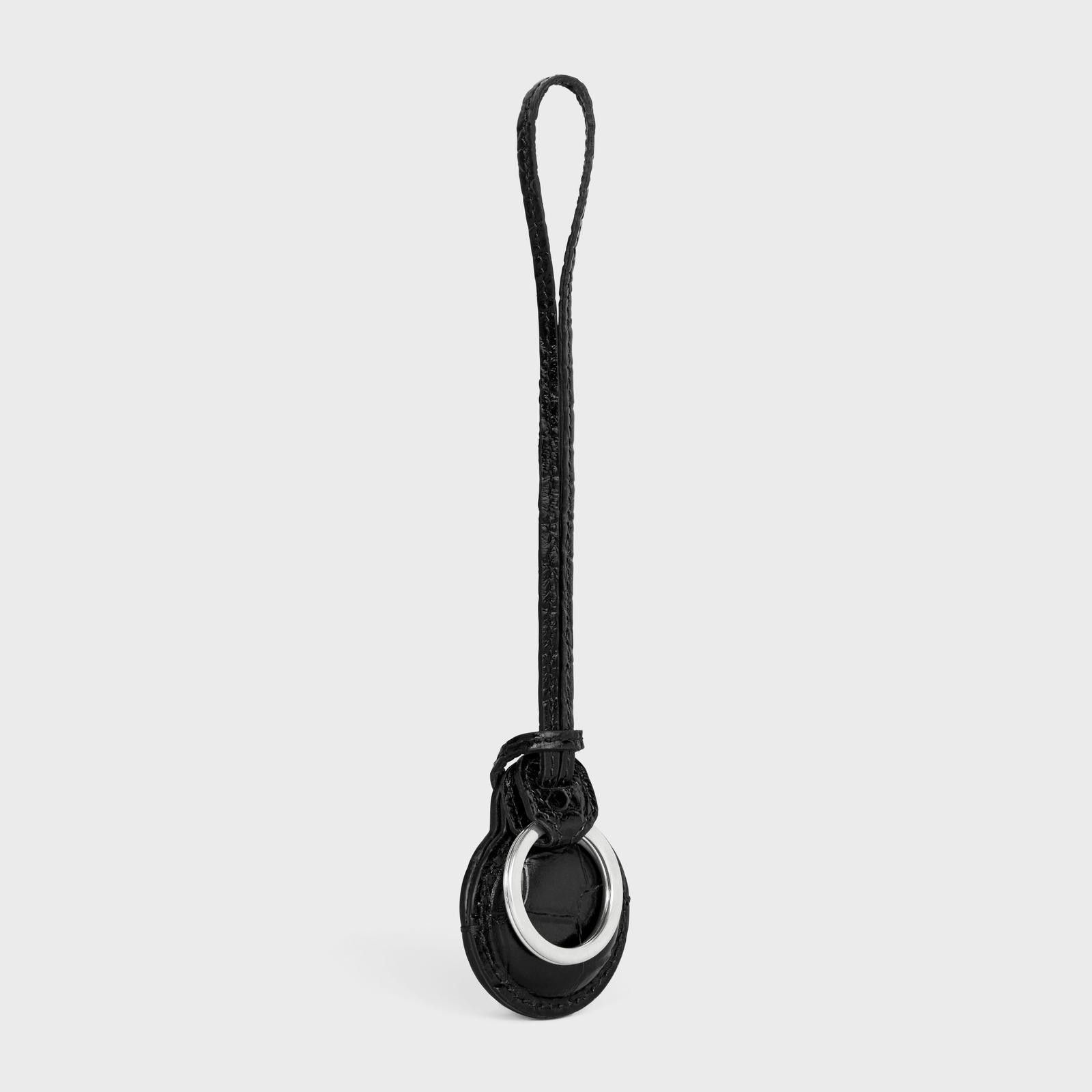 Celine o1bcso1str1024 Size: OS / Airtag Holder in Black Size ONE SIZE - 2 Thumbnail