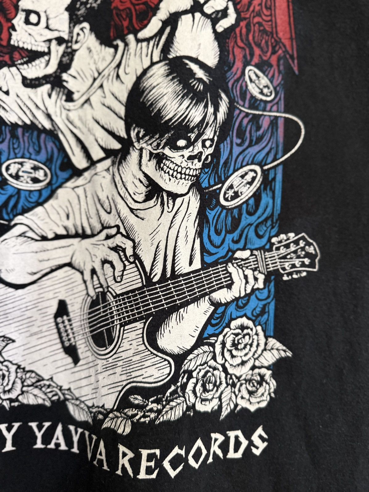 Band Tees Vintage Moroha Yavay Yayva Records Faded Tee Size US XL / EU 56 / 4 - 3 Thumbnail