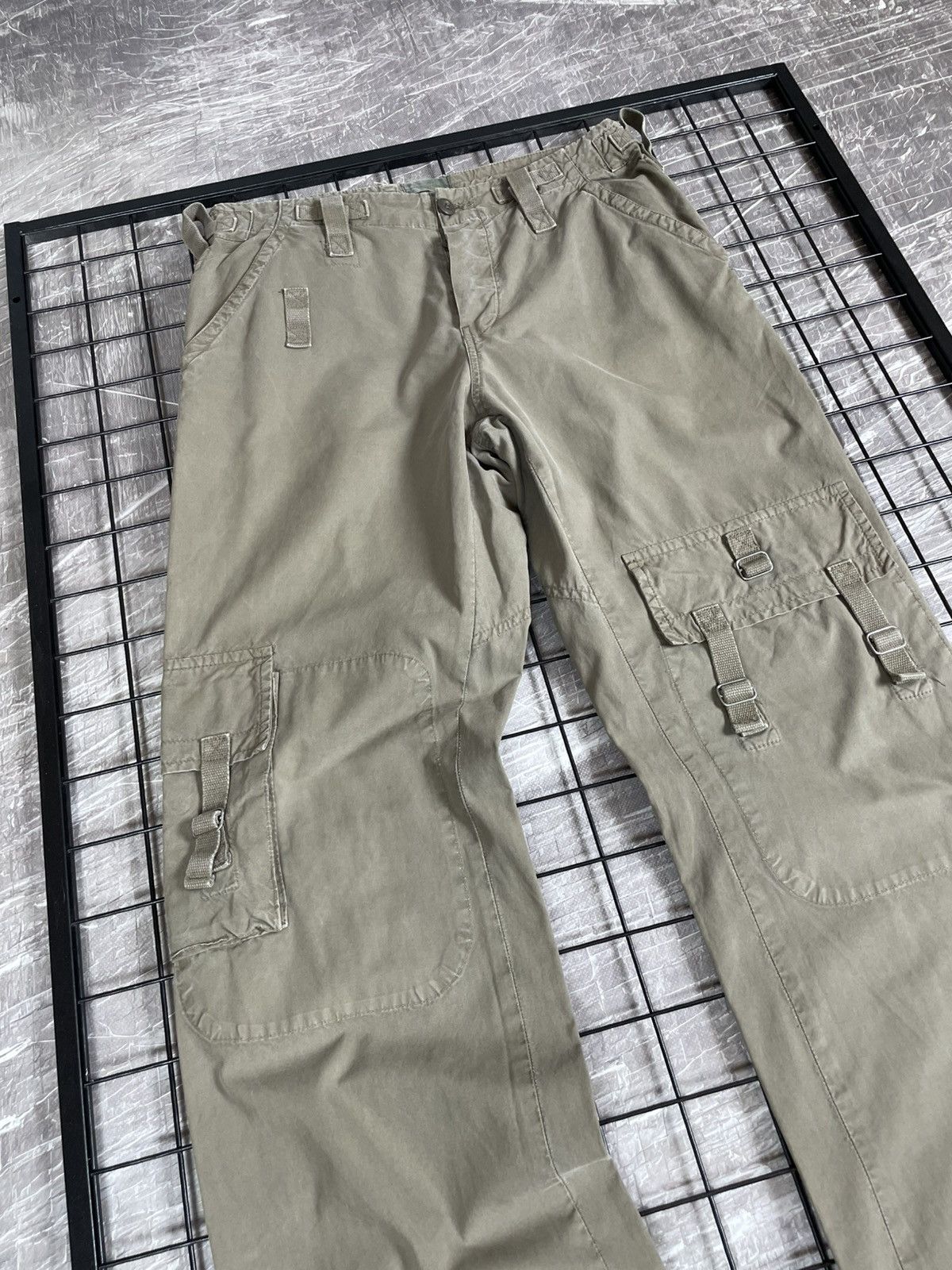 Junya Watanabe 2000s Archive Multi-pocket Pants Military GOA Japanese Style Size US 33 - 5 Thumbnail