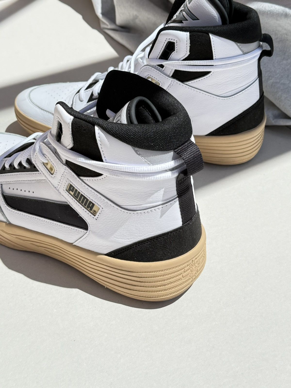 Puma × Rhude Puma x Rhude x Kuzma Clyde All-Pro Men size 12 Basketball Size US 12 / EU 45 - 2 Thumbnail