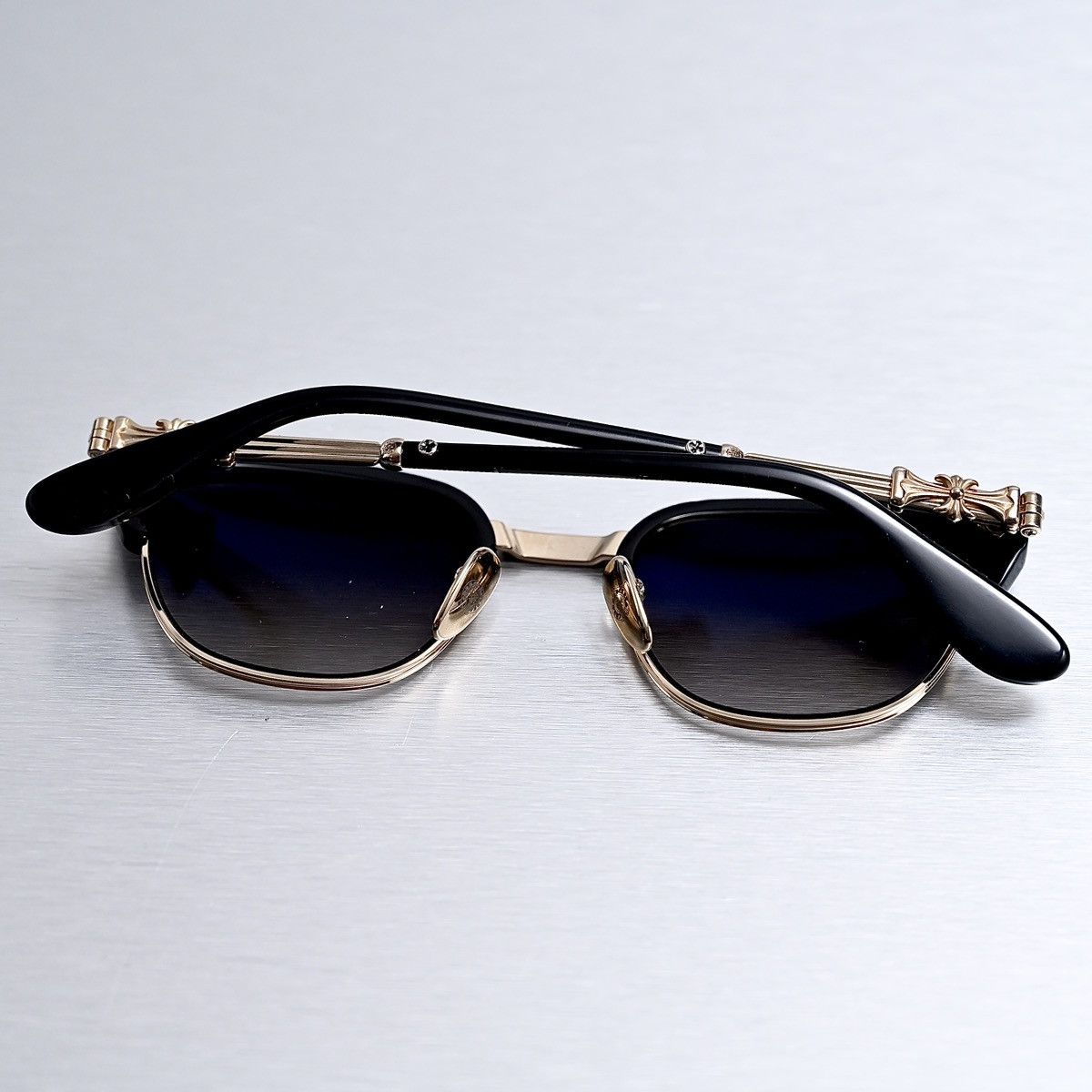 Chrome Hearts CHROME HEARTS BONENNOISSEUR I SUNGLASSES Size ONE SIZE - 10 Thumbnail