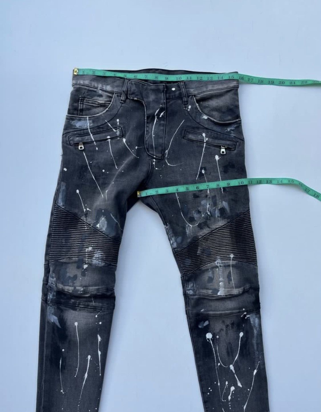 Balmain Balmain bikers painter jeans Size US 30 / EU 46 - 8 Thumbnail