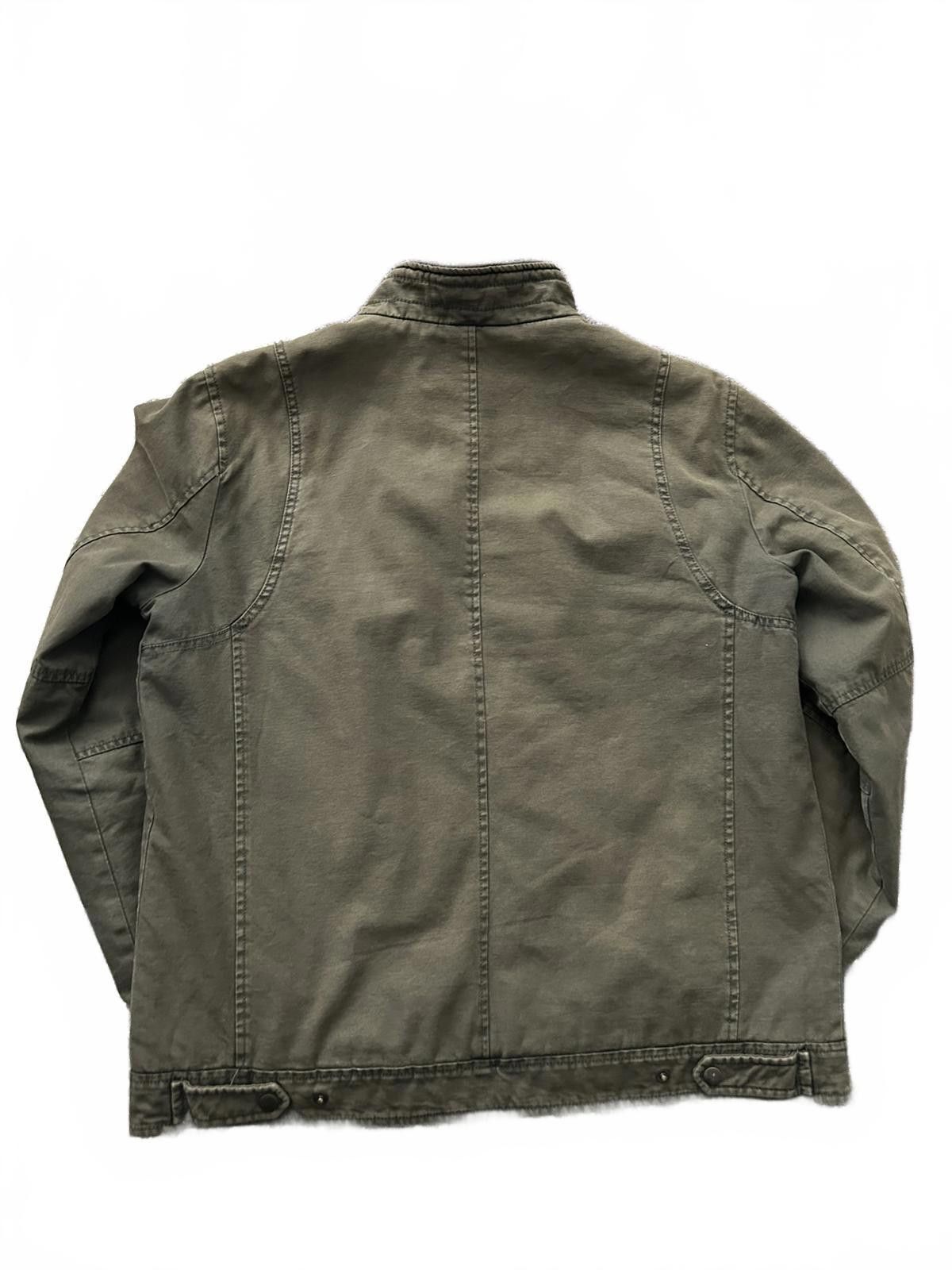 G.H. Bass & Co. G.H. Bass & Co. Men's Olive Green Utility Jacket L/G Size US L / EU 52-54 / 3 - 4 Thumbnail