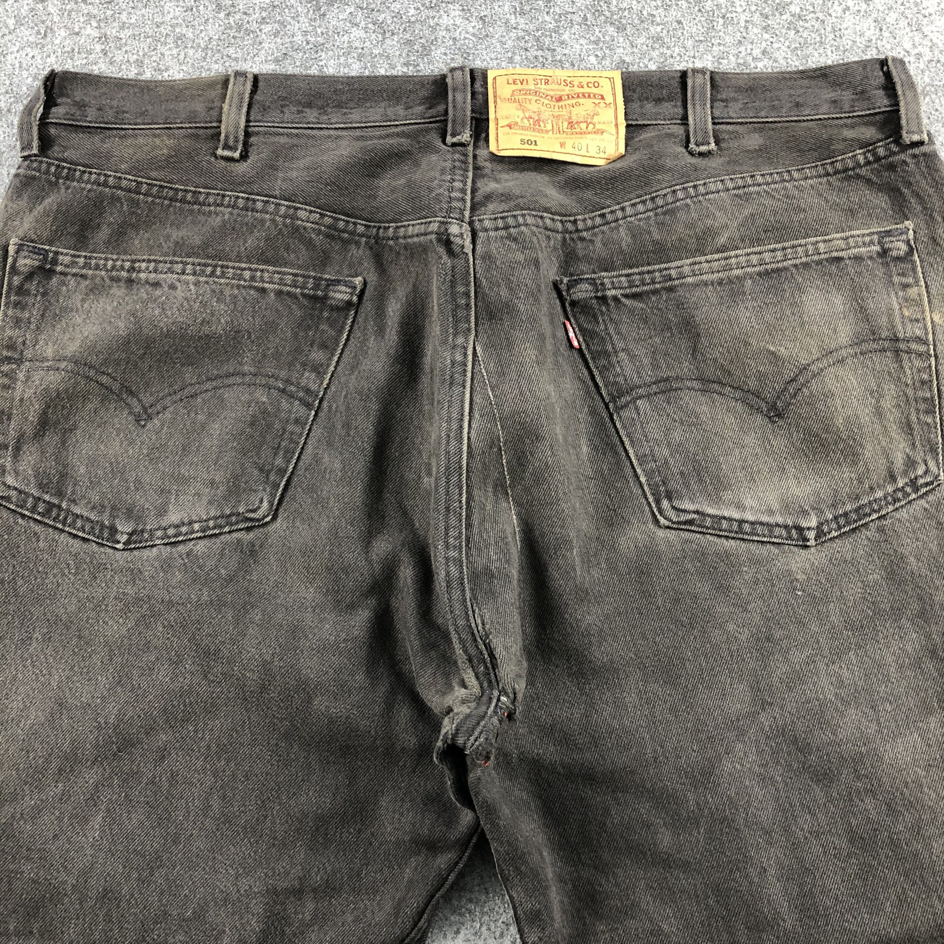 Levi's 90s Vintage Levis 501 Earth Tone Jeans-J1382 Size US 41 - 4 Thumbnail