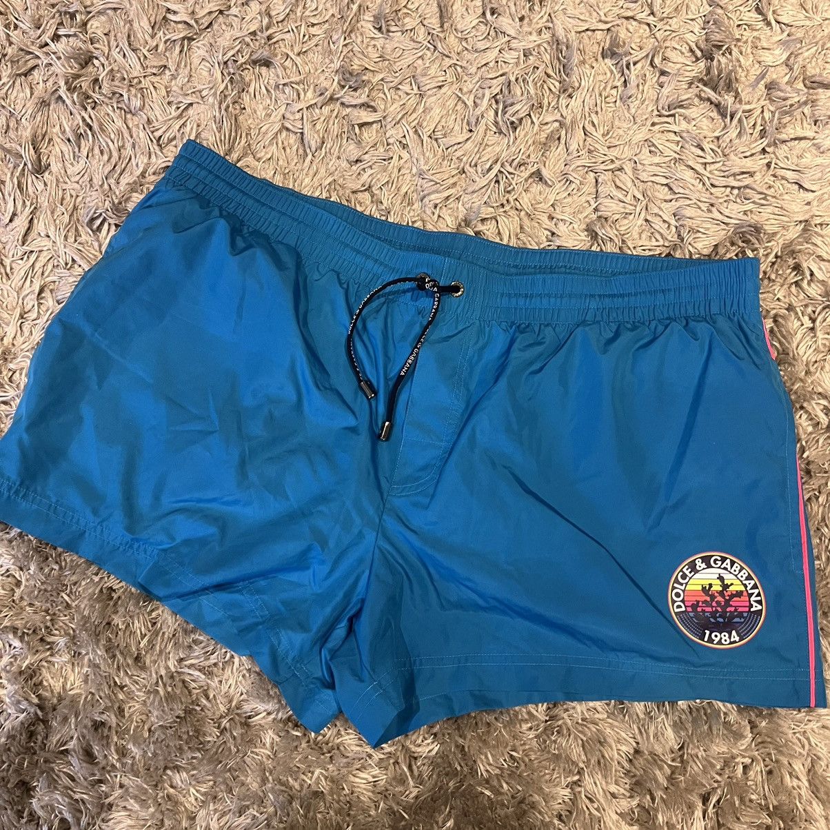 Dolce & Gabbana D&G shorts swimwear joggers print XXL logo Dolce and Gabanna Size US 40 / EU 56 - 1 Thumbnail