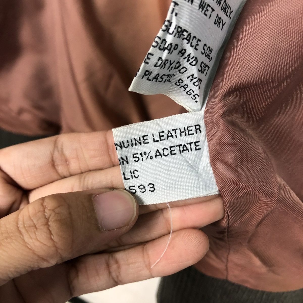 Japanese Brand 🔥VINTAGE BIKER LEATHER JACKET EUROPE CRAFT ISSEY MIYAKE Size US M / EU 48-50 / 2 - 23 Thumbnail