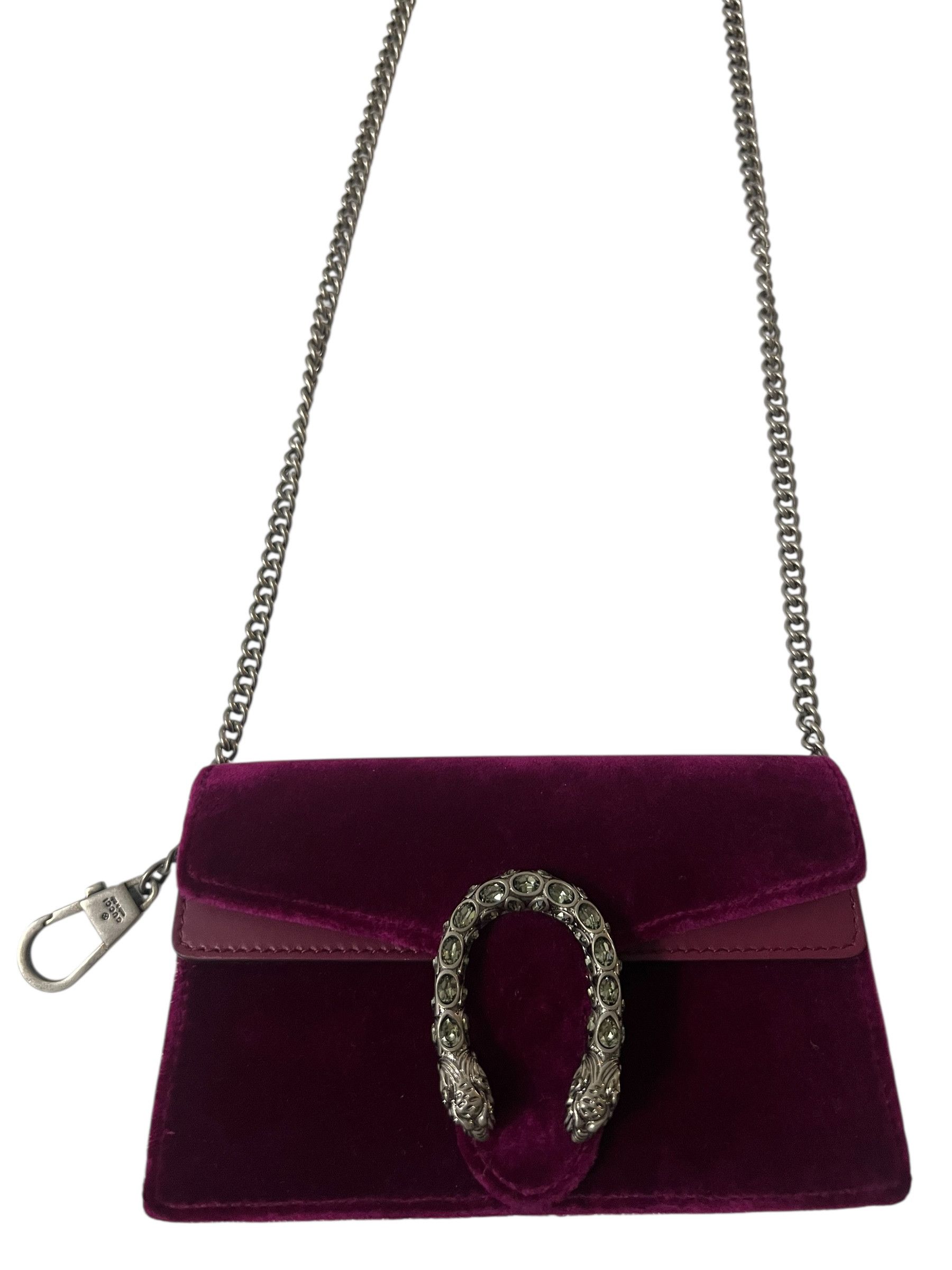 Gucci Dionysus velvet velour mini bag